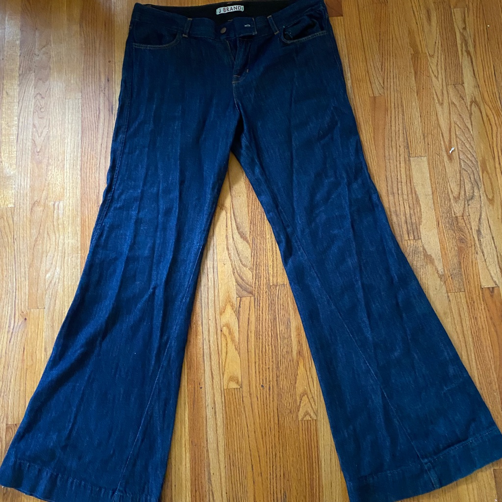 J Brand Low Rise Flare In Indigo